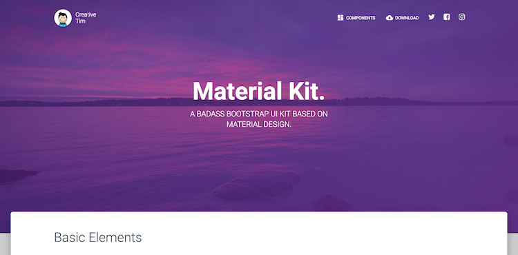 Material Kit Theme