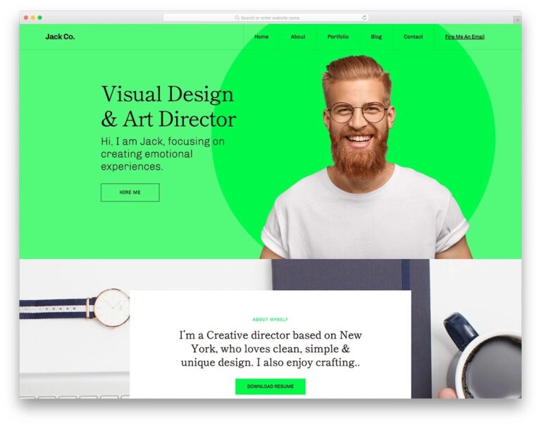 19 Best Bootstrap Portfolio Templates 2026 - AdminLTE.IO