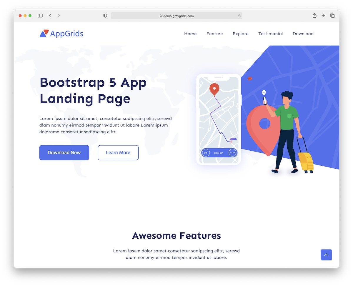 appgrids free bootstrap 5 template