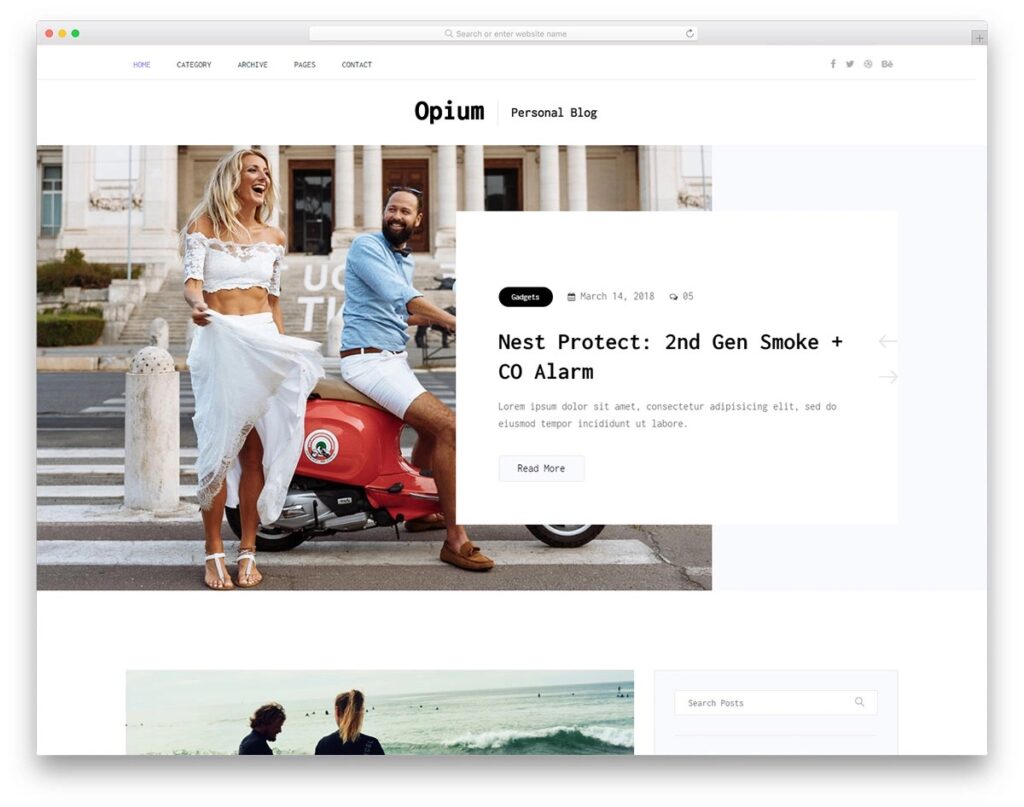 18 Best Bootstrap Blog Templates 2026 - AdminLTE.IO