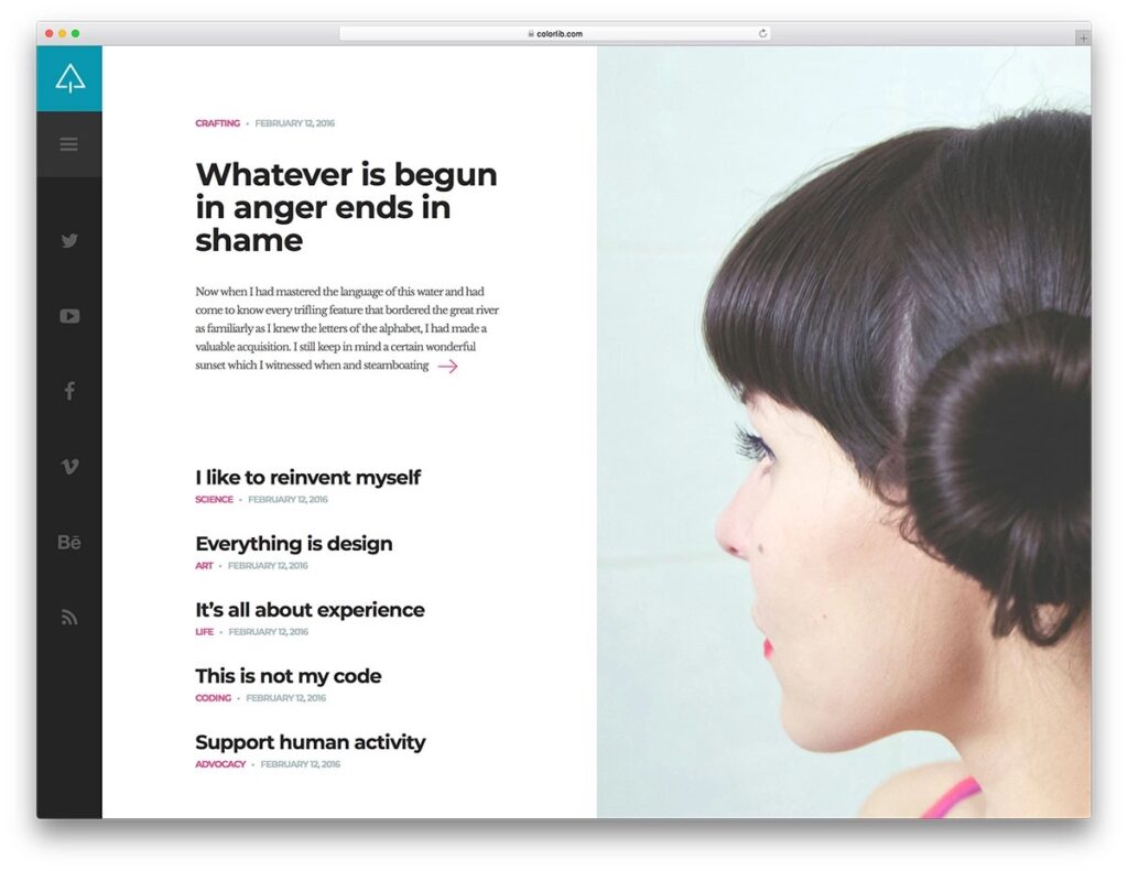 18 Best Bootstrap Blog Templates 2026 - AdminLTE.IO