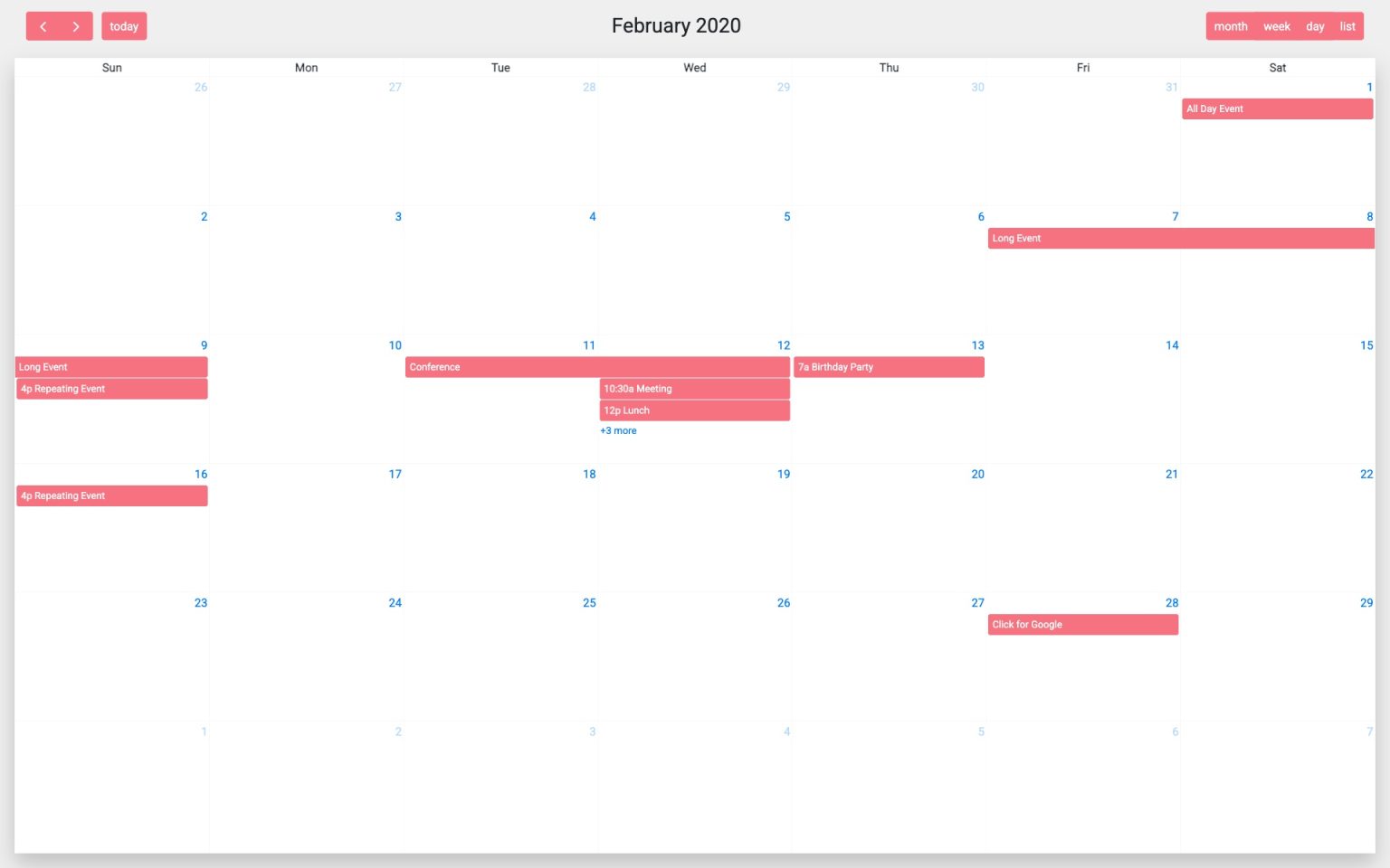 20 Free Bootstrap Calendar Components & Templates (2026)