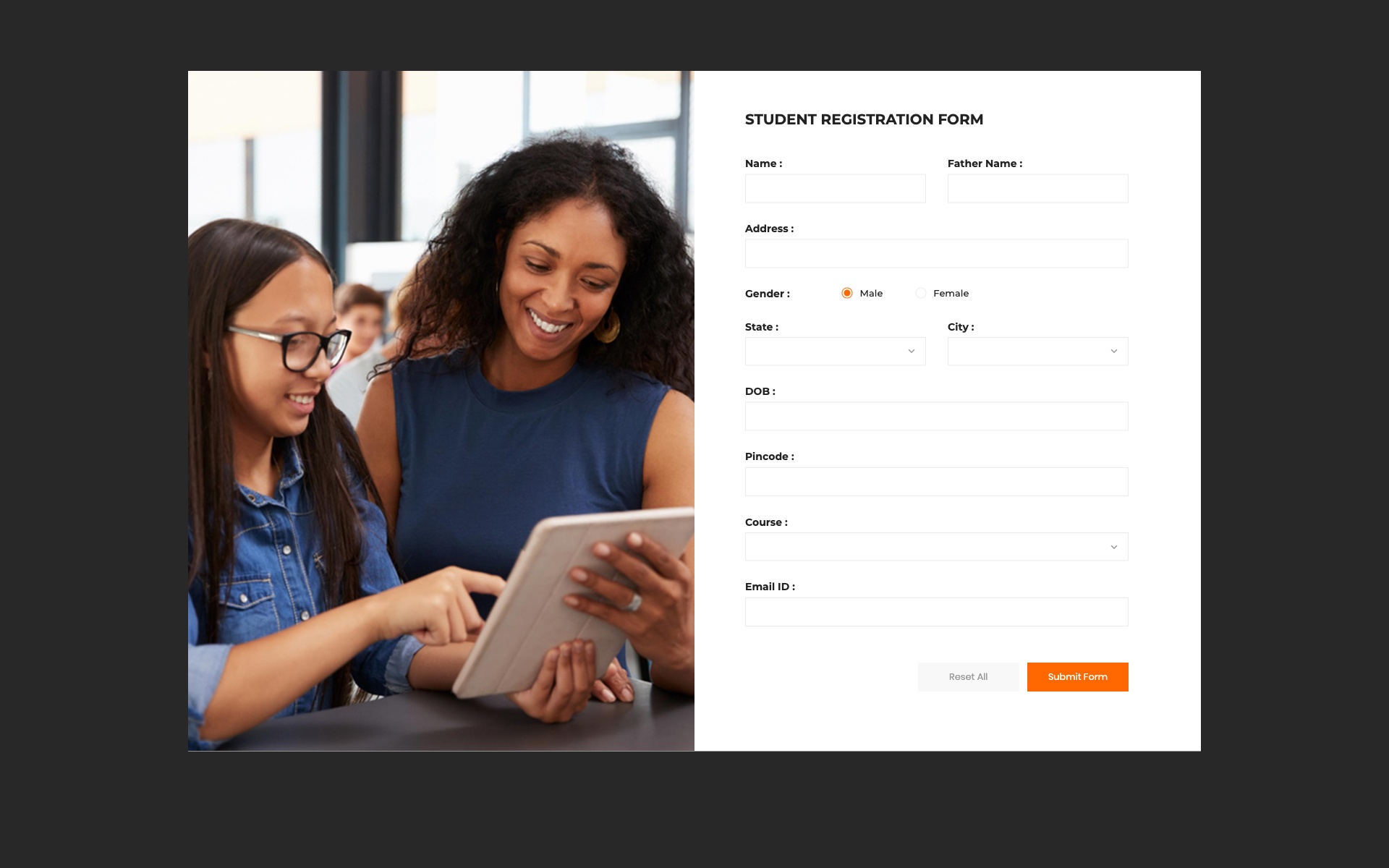 Secure Login Bootstrap template with icon-enhanced input fields and security indicators
