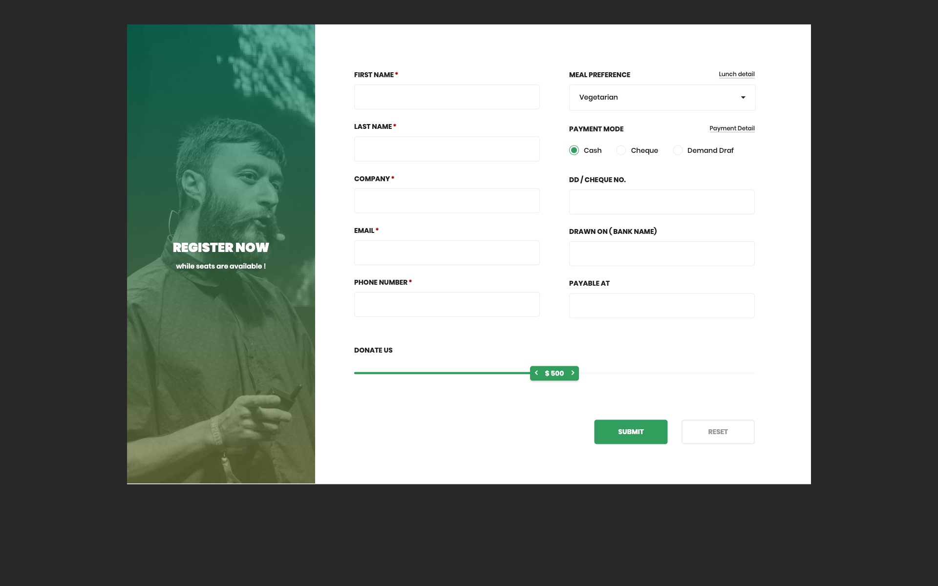 Modern Auth Bootstrap template featuring sliding panels for login and signup transitions