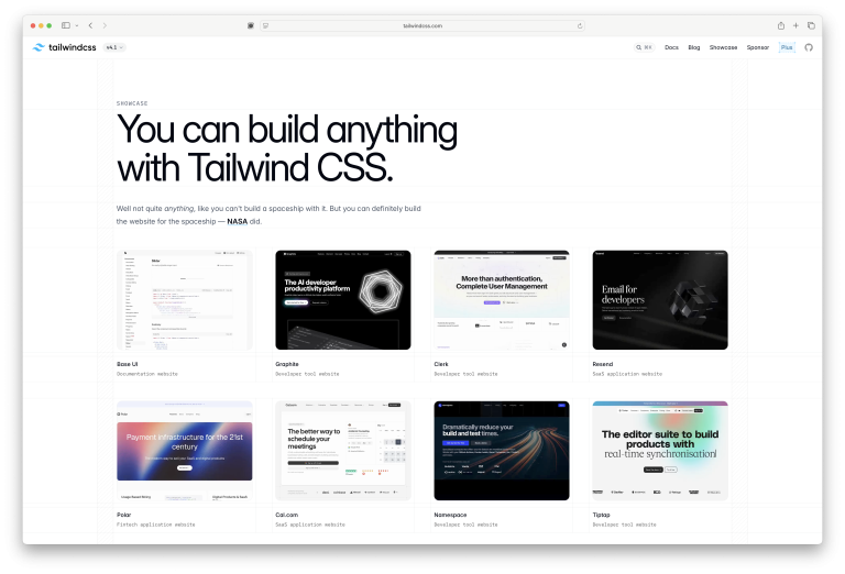 23 Best Tailwind CSS Website Examples 2025 - AdminLTE.IO