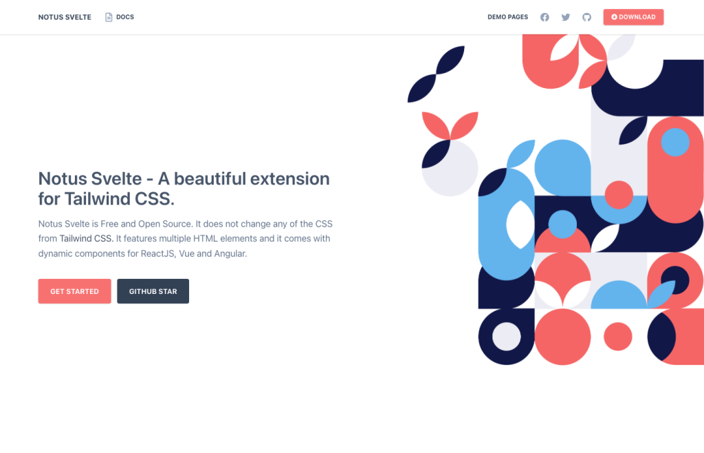 Notus Svelte - Free Admin Dashboard Template by Creative Tim