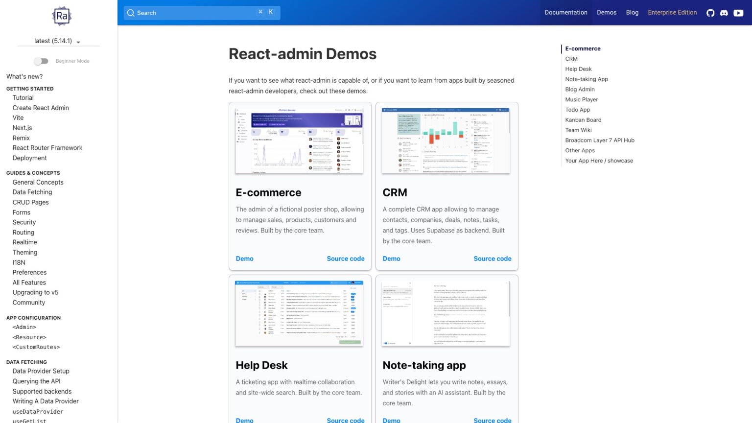 32 Best React Admin Dashboard Templates 2026 - AdminLTE.IO