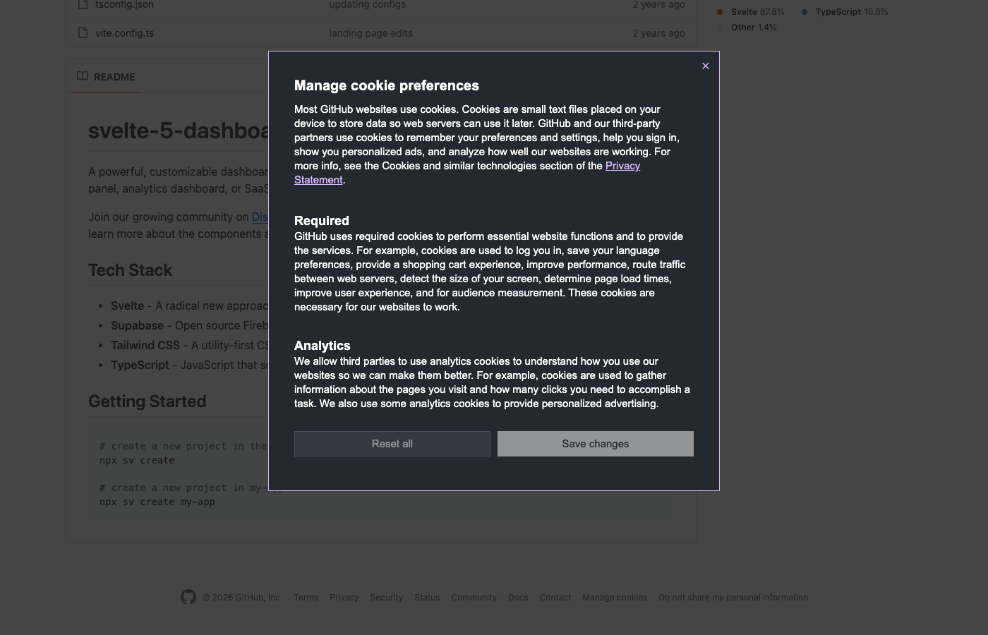 Svelte 5 Dashboard by Coastal UI - Free SvelteKit Admin Dashboard with Supabase Integration