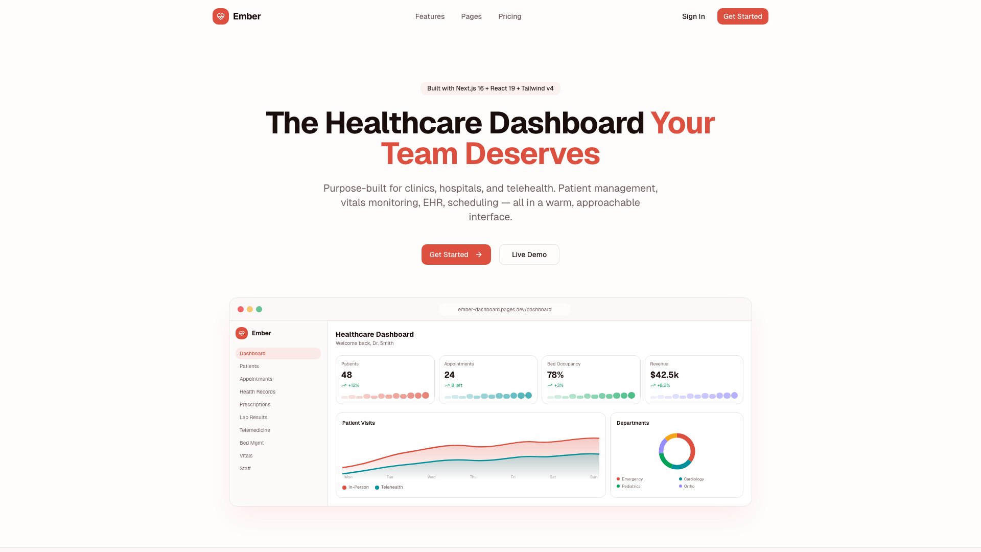 5 Best Next.js 16 Admin Dashboards With shadcn/ui 2026 - AdminLTE.IO