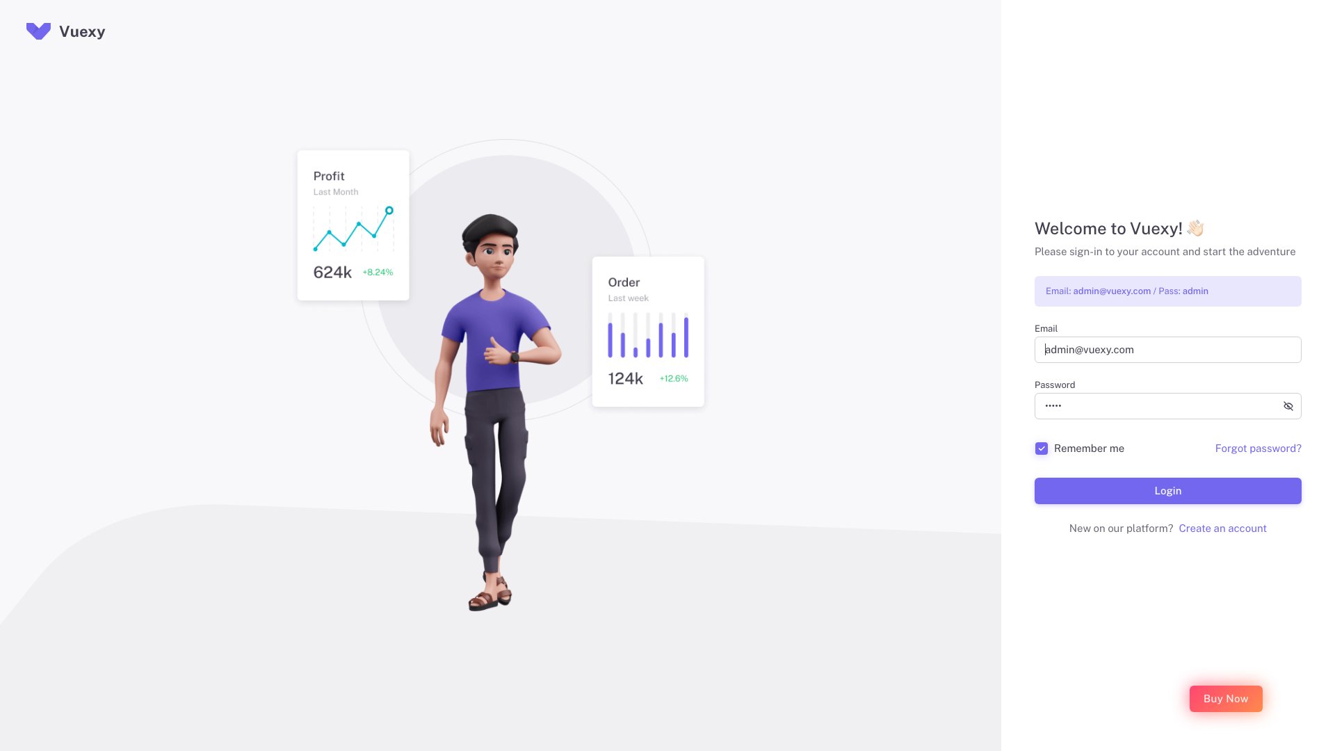 Vuexy Next.js - Premium React admin dashboard by PIXINVENT