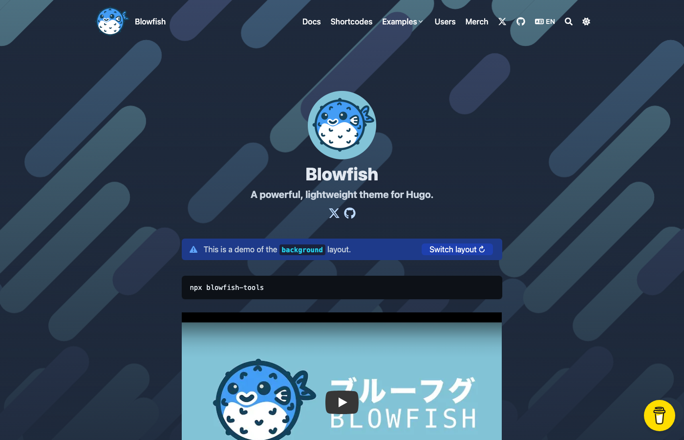 Blowfish Hugo Theme - Free Tailwind CSS Blog Theme with Firebase Views Dark Mode and Zen Reading Mode