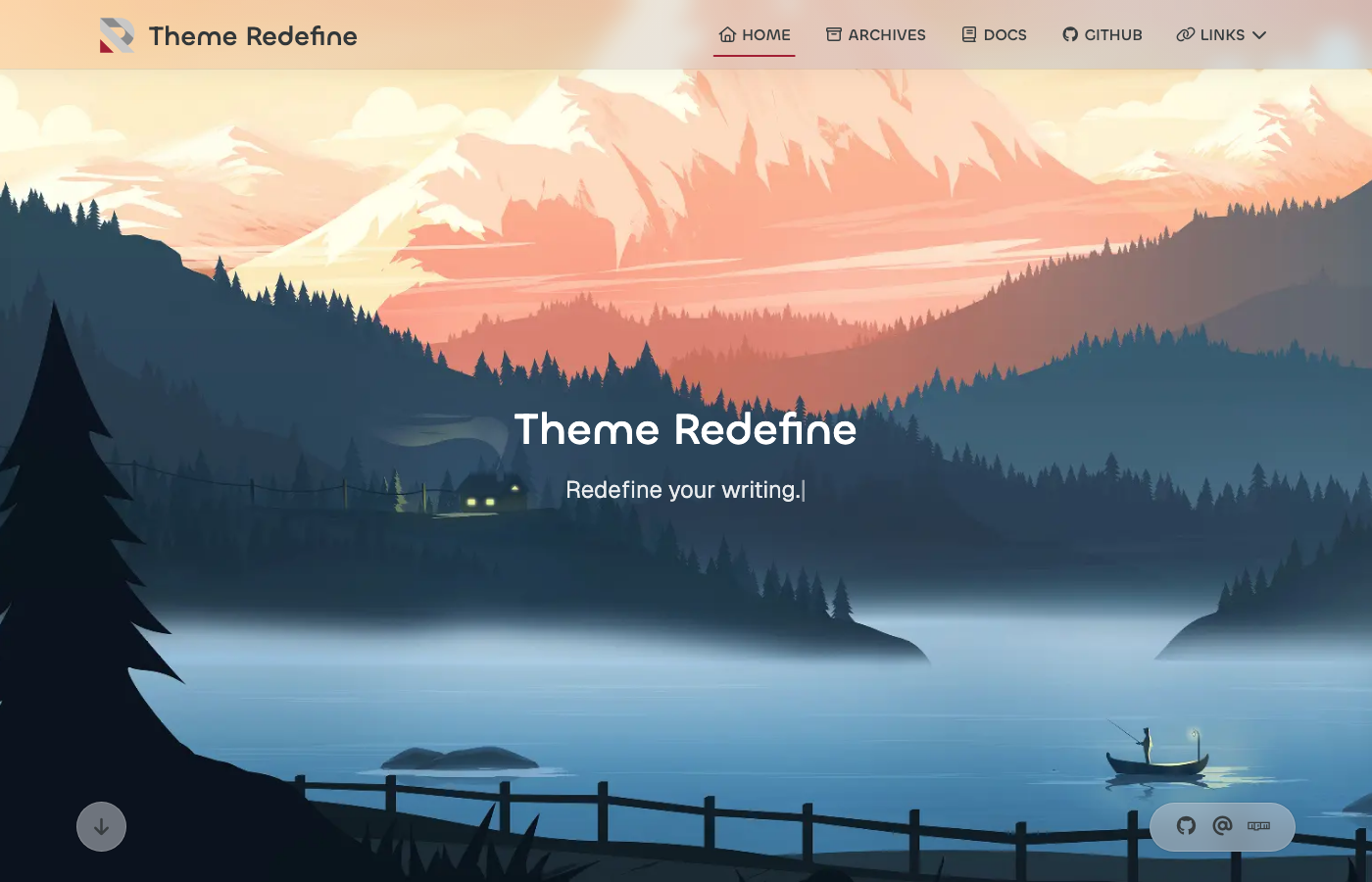 Redefine - Modern Hexo Blog Theme Built with Tailwind CSS and Font Awesome 6 Pro