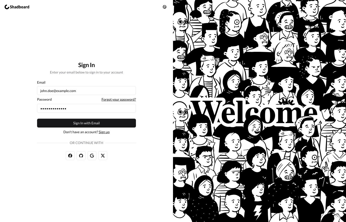 Shadboard - Full-Featured Next.js 15 Admin Dashboard with shadcn/ui