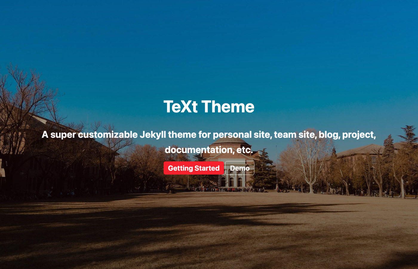 TeXt Theme - Free Multi-Purpose Jekyll Theme with iOS-Inspired Design, Extensions for Audio/Video/Slides