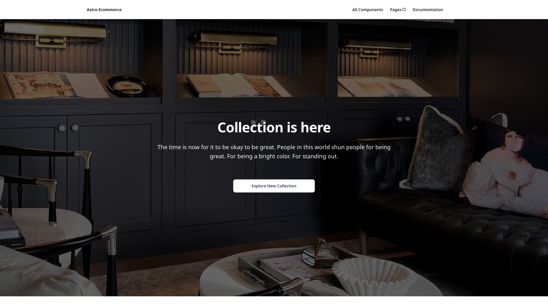 Astro Ecommerce - Free Astro E-commerce Template