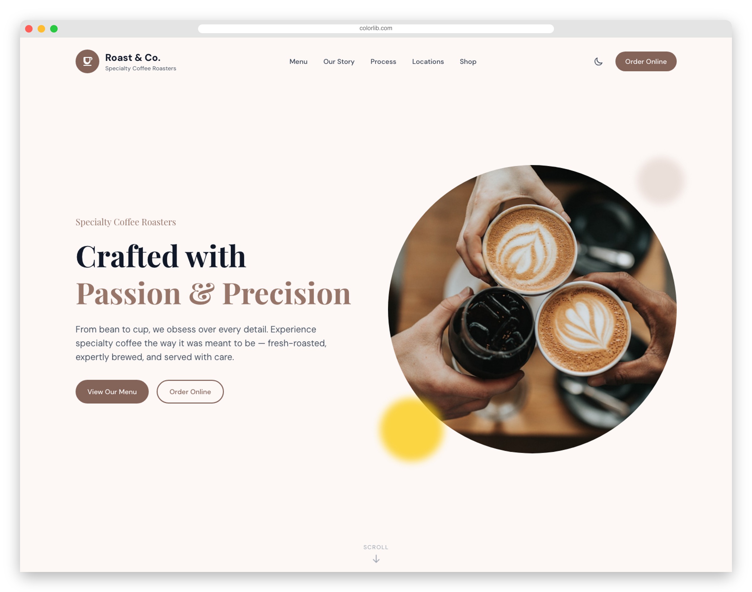 BrewHouse - Free Tailwind CSS Coffee Shop Template