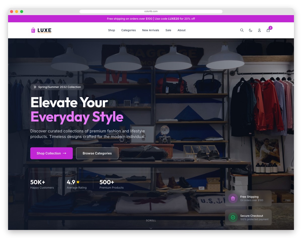 Shopper - Astro and Tailwind CSS Template