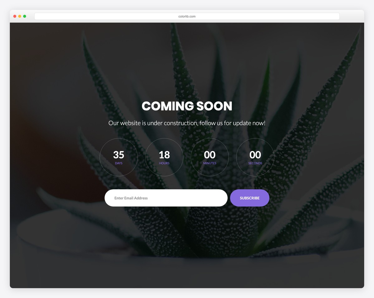 coming soon 02 free bootstrap coming soon page template
