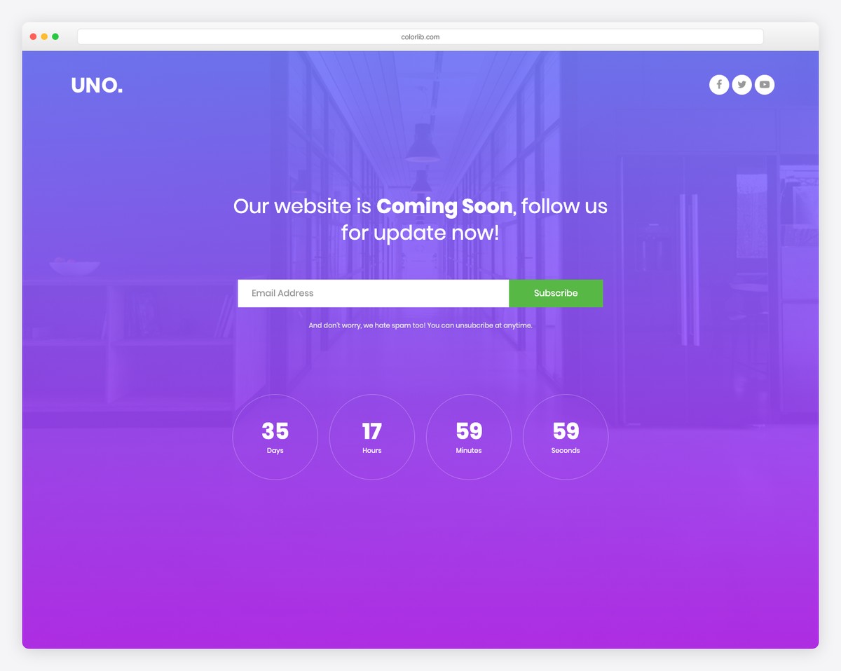 coming soon 07 free bootstrap coming soon page template