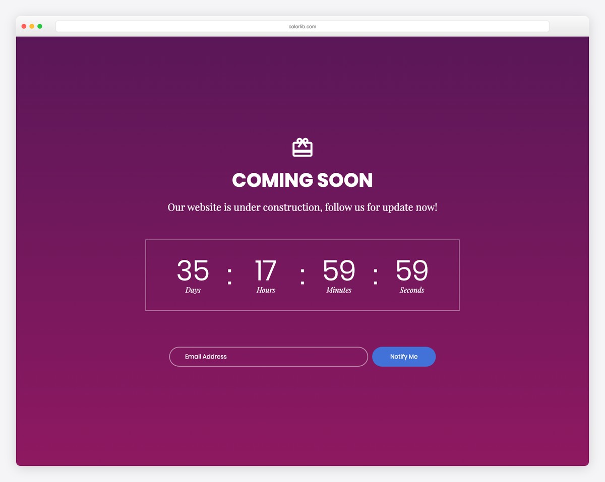 coming soon 08 free bootstrap coming soon page template
