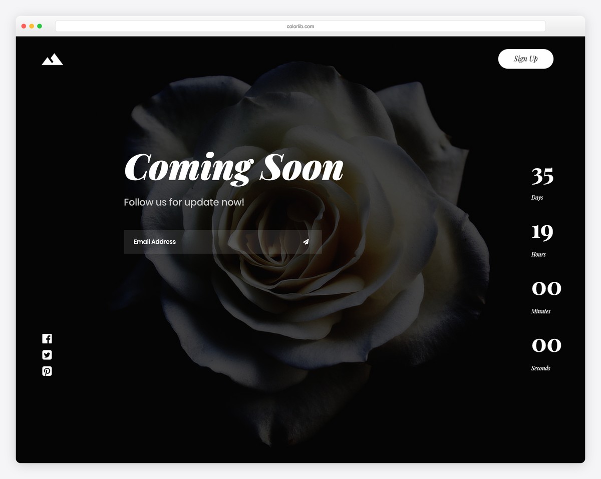 coming soon 10 free bootstrap coming soon page template