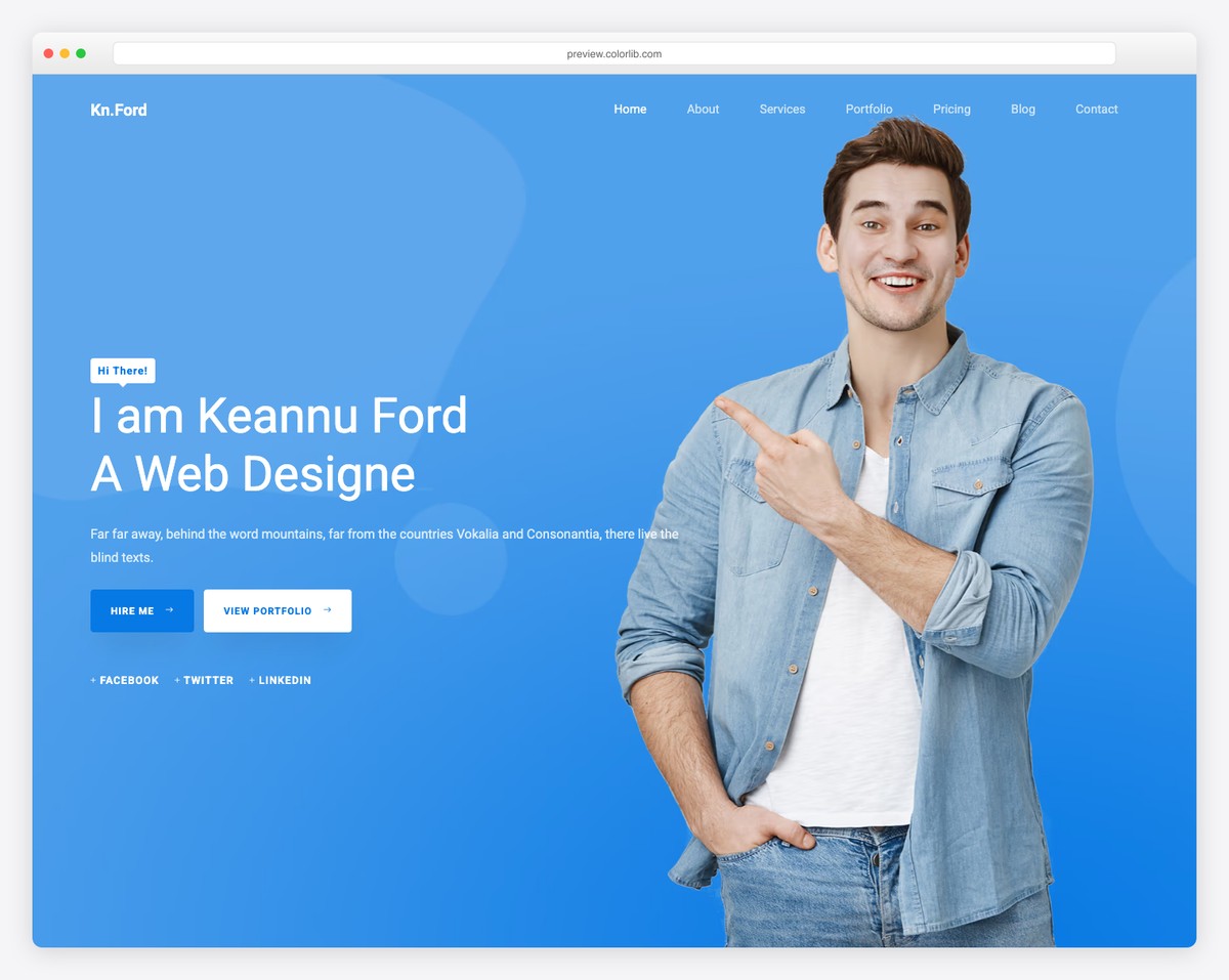 Knuford free Bootstrap 5 corporate template