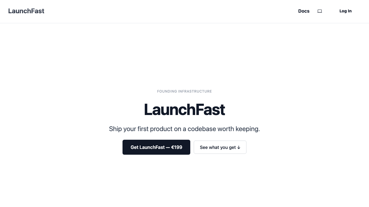 launchfast remix saas boilerplate