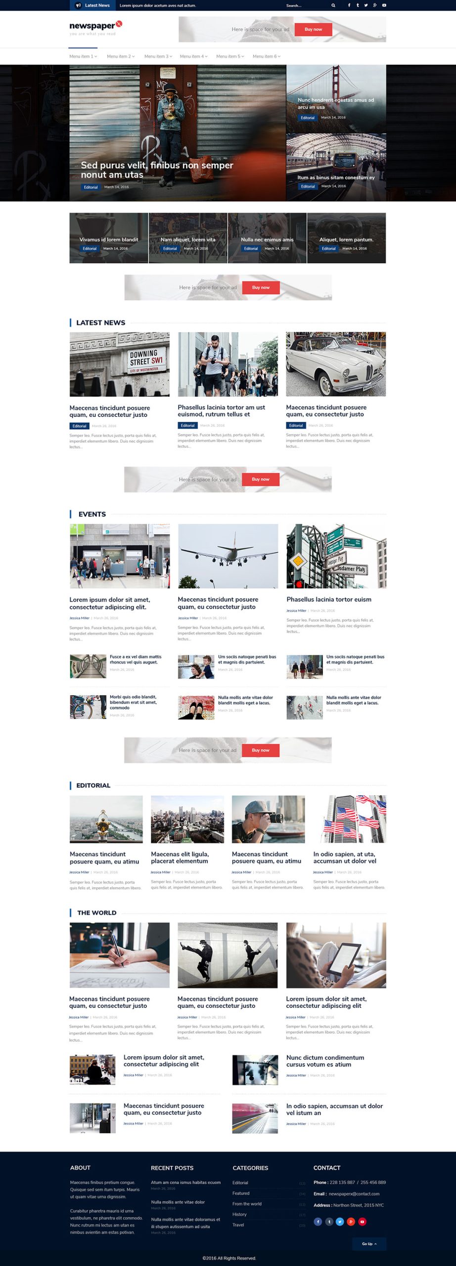 flavor bootstrap wordpress theme