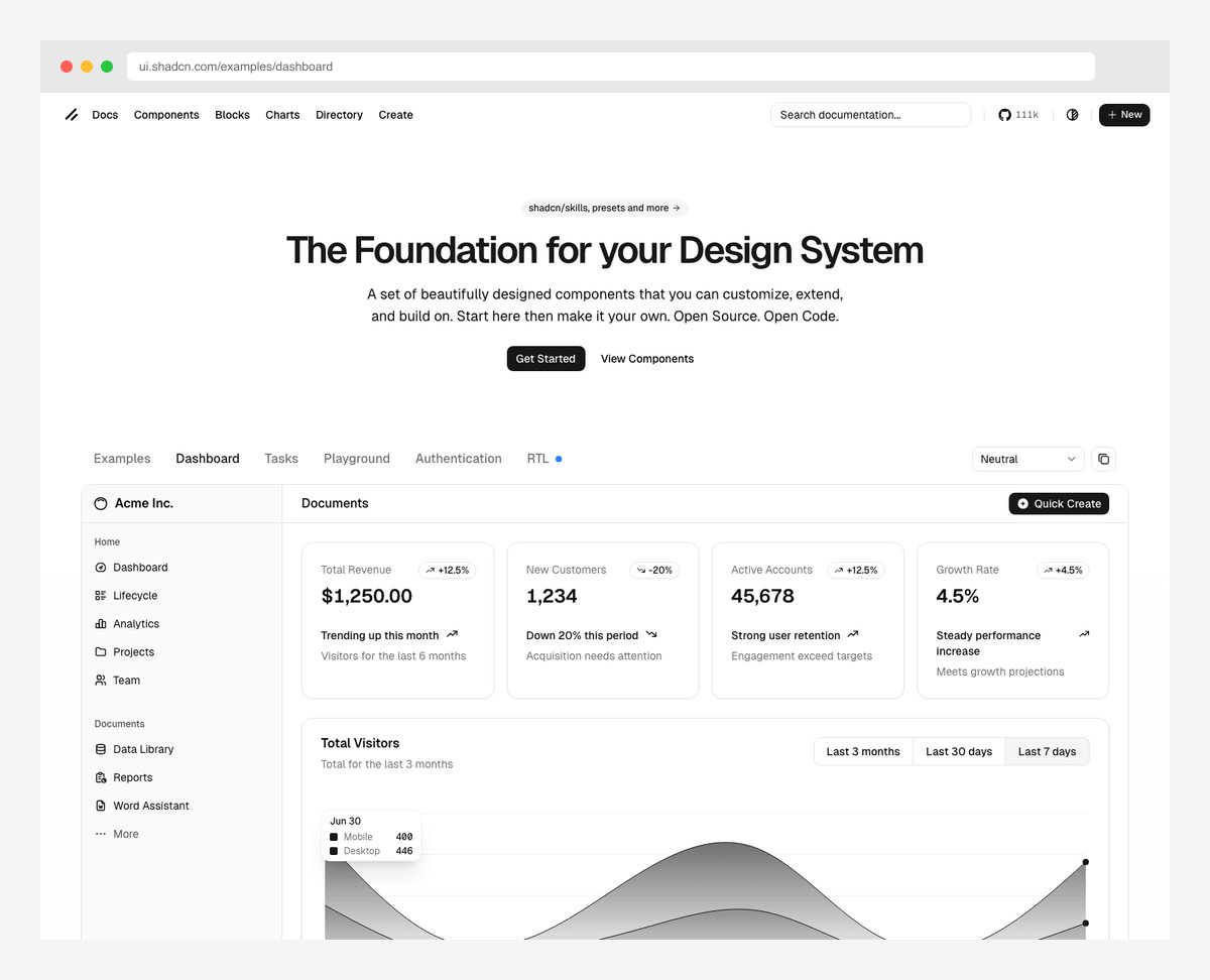 FlowDash SaaS admin template for Rails and Laravel