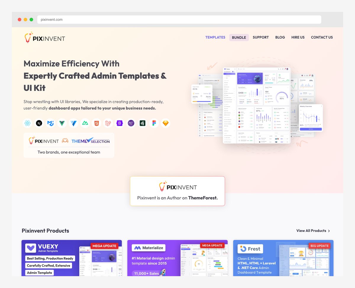 Ekka e-commerce HTML template with admin dashboard