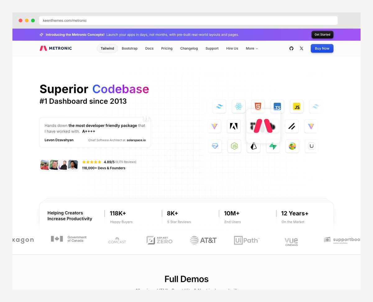 Ynex Tailwind Next.js admin dashboard by Spruko with 170 plus pages from ThemeForest