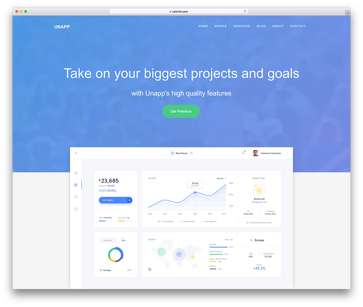 unapp bootstrap wordpress theme