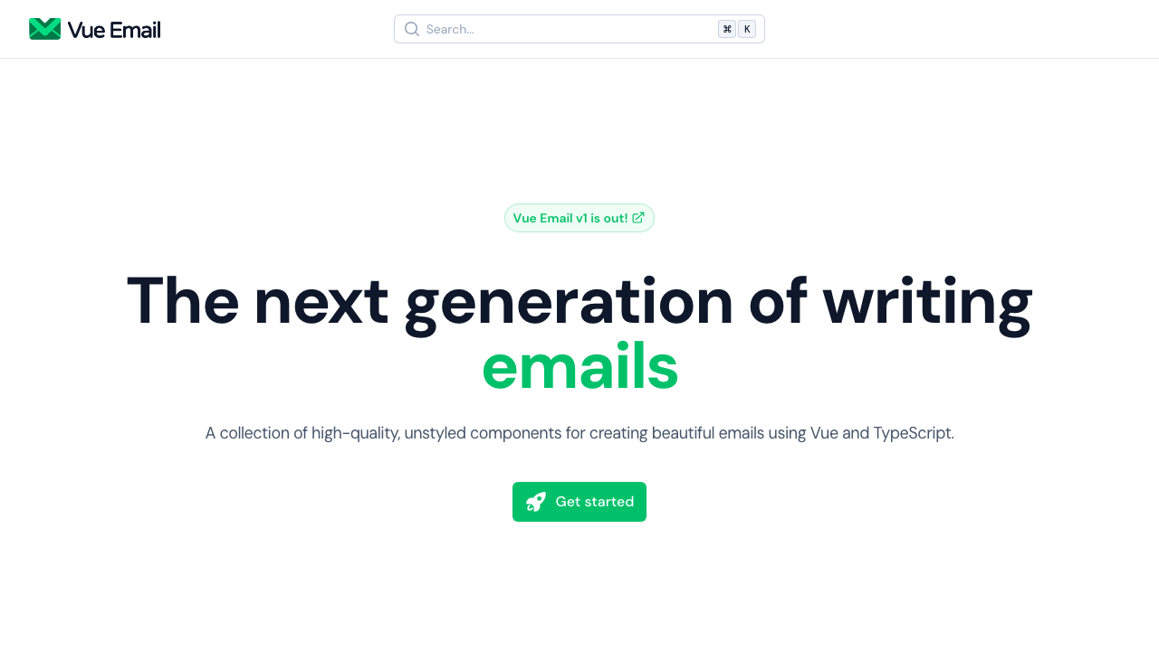 Vue Email - Write email templates with Vue components