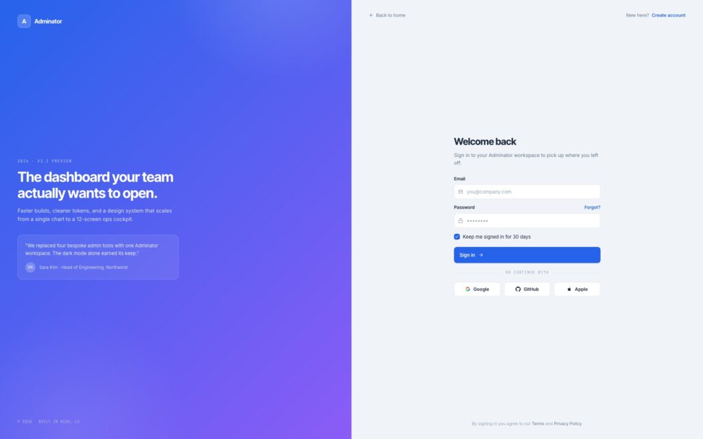 26 Best Bootstrap Login Form Templates — Free Download (2026)