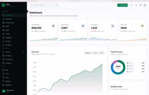 Apex Dashboard Angular - Premium Angular 21 admin template with Tailwind v4 and Spartan UI