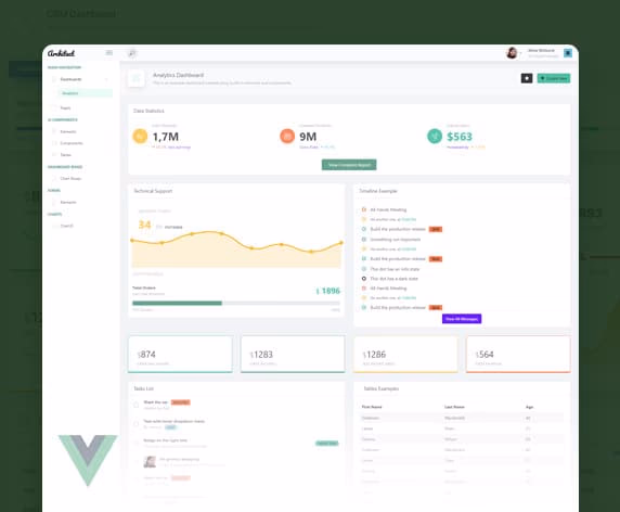 ArchitectUI Vue Free