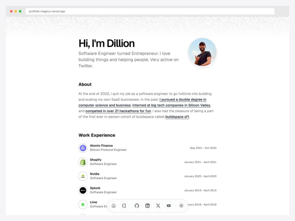 13 Best Next.js Portfolio Templates for Developers 2026