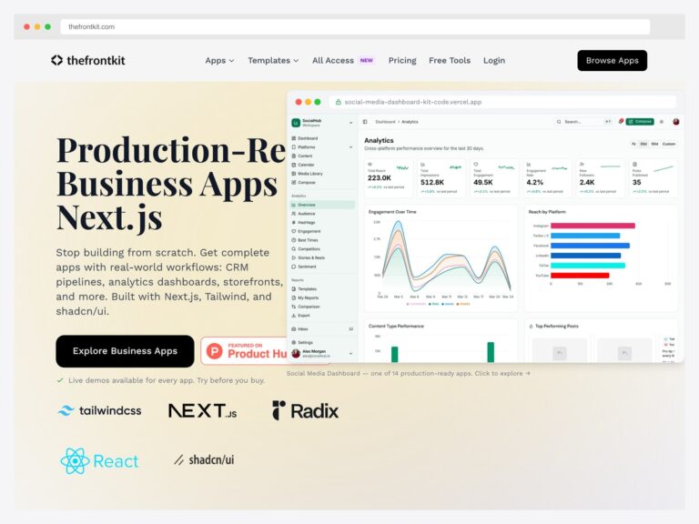 13 Best React Ecommerce Templates 2026 (Free + Premium)