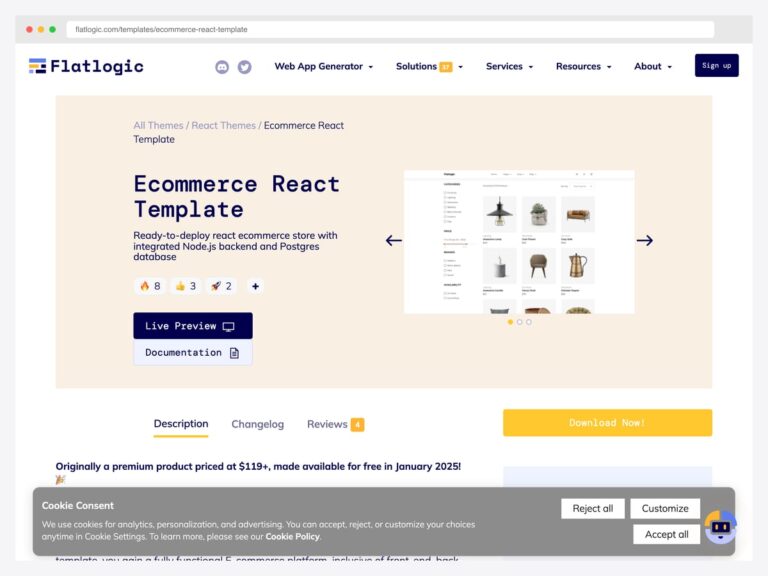 13 Best React Ecommerce Templates 2026 (Free + Premium)