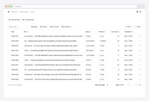 tablecn by sadmann7 — advanced shadcn/ui data table with Notion-style filters and command palette