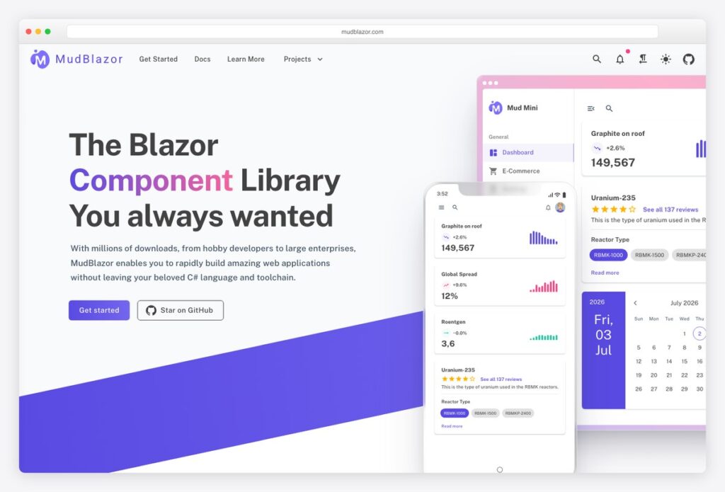 11 Best Blazor Admin Dashboard Templates (2026)