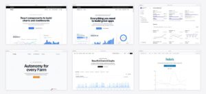 The best tremor dashboard templates — collage of six template screenshots
